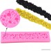 Mujiang Round Pearls Bubbles Cake Decorating Silicone Mats Lace Sugar Chocolate Fondant Molds - B0175ZB7FY